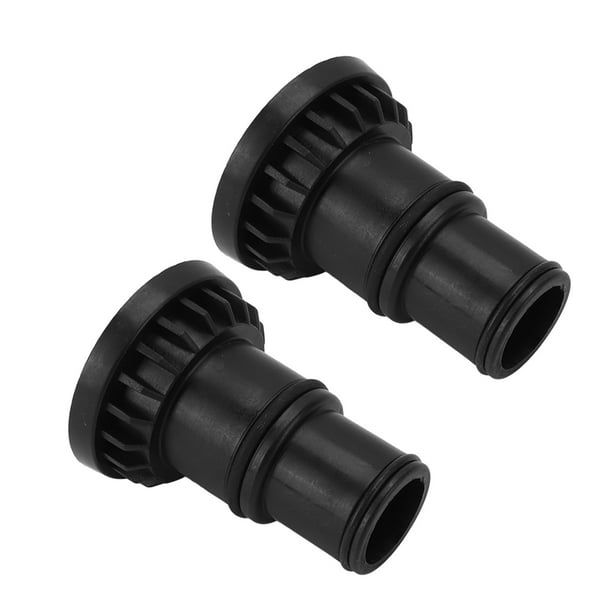 Pool Pump Hose Connector, High Temperature Resistant Plastic Threaded Installation 2PCS Direct