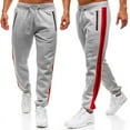 thumbnail image 4 of Bagilaanoe Men Long Casual Sport Pants Slim Fit Trousers Running Joggers Gym Sweatpants, 4 of 5