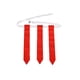 thumbnail image 1 of Soidarity Conjunto de cinturón de entrenamiento de partido de fútbol americano ajustable escuela deportes competencia práctica etiqueta cintura correa Ropa Deportiva, Zapatos 4 piezas blanco rojo Soidarity OD029002-06, 1 of 6