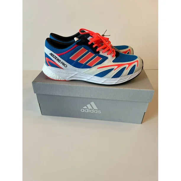 Ad-id-as Adizero Pro DNA, Blue Rush/Turbo/Silver Metallic GW2751, SIZE 7 1/2