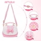 thumbnail image 3 of Suerico Bolso lindo para niñas, mini bolso bandolera informal de dibujos animados (rosa), 3 of 5