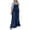 Dark Blue, variant on Bigersell Jumpsuits for Women High Waist Jumpsuit Fashion Womens Ethnic Style Solid Cold Shoulder Suspender Cami Pants Jumpsuit Pull on Jumpsuits for Ladies Stretch