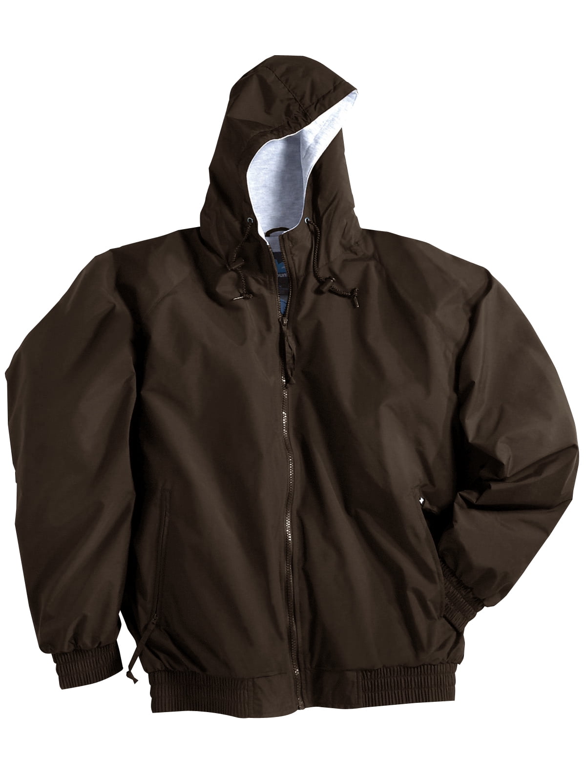 TriMountain Bay Watch 3600 Nylon hooded jacket, 3XLarge, Brown