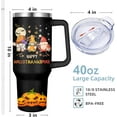 thumbnail image 5 of 40 Oz Fall Tumbler with Handle and Straw Lid, Keeps Drinks Cold & Hot, Autumn Themed Thanksgiving Gifts, 5 of 5
