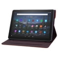 thumbnail image 3 of SaniMore Wallet Case for Amazon Fire HD10 2021/HD10 Plus 2021, PU Leather Magnetic Closure Cover Support Pencil Holder Card Slot & Adjustable Kickstand Full Body Protective Shell, Brown, 3 of 6