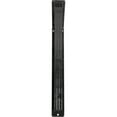 thumbnail image 3 of Ekena Millwork 2"W x 12"D x 15"H Nevio Wrought Iron Bracket, (Triple center brace), Powder Coated Black, 3 of 7