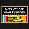 thumbnail image 2 of CafePress - WELCOME BACK TO SCHOOL BUS - Cute Infant Bodysuit Baby Romper - Size Newborn - 24 Months, 2 of 3