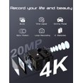 thumbnail image 2 of Apexcam Cámara de Acción 4K Cámara Deportiva 20MP 40M 170 Gran Angular WiFi Cámara Subacuática Impermeable con Control Remoto 2.4G 2 Baterías 2.0'' LCD Cámara Ultra HD con Kit de Accesorios de Montaje, 2 of 5