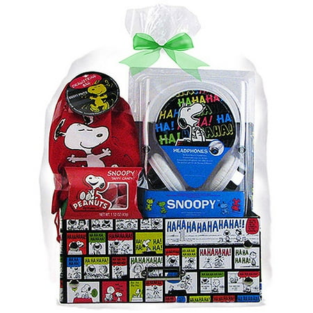 Snoopy Headphones Easter Gift Set