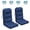 Navy Blue, variant on ATR ART to REAL 2 PCS Waterproof Patio Adirondack Chair Cushions,Outdoor Rocking Chair Cushions,Navy Blue