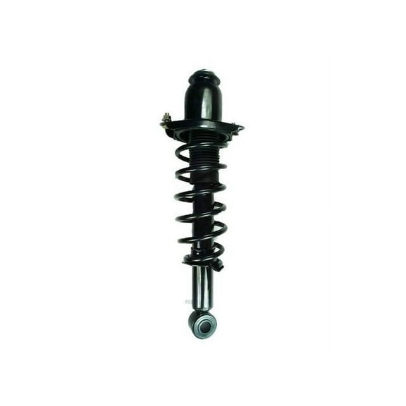 Rear Left Strut and Coil Spring Assembly - Compatible with 2003 - 2008 Toyota Corolla 1.8L 4-Cylinder 2004 2005 2006 2007