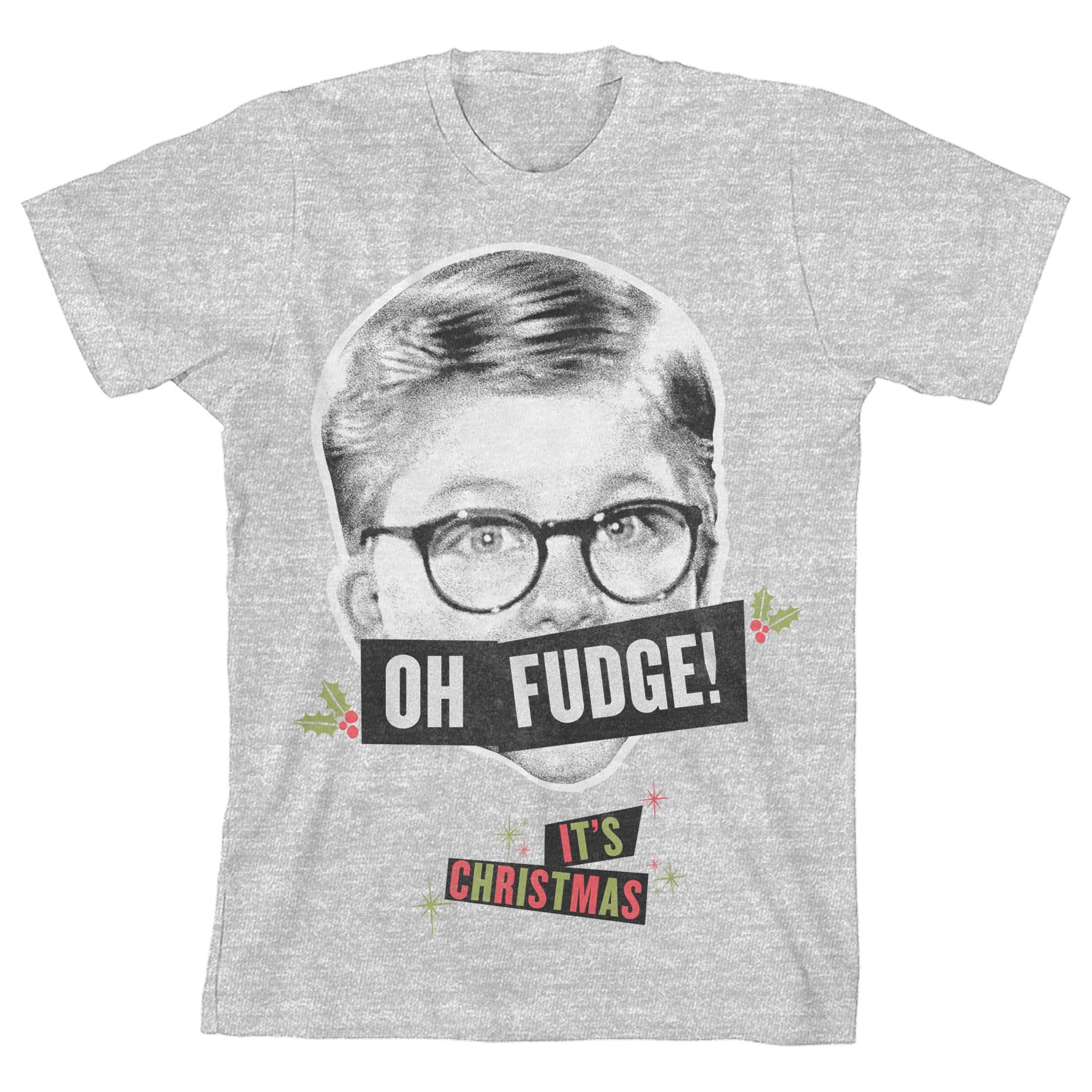 Youth 4-Pack Holiday Movie Tees: A Christmas Story, Polar Express, Elf, Frosty the Snowman-Large
