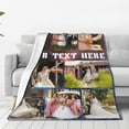 thumbnail image 3 of Custom Blankets with Photos Personalized Picture Blankets Using My Own Photos Custom Blanket Gifts for Boyfriend/Girlfriend/Wife/Husband, Birthday Valentines, 3 of 6