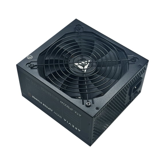 Apevia ATX-JP800W Jupiter 800W 80 Plus Bronze Certified Active PFC ATX Gaming Power Supply, Supports Dual/Quad Core CPUs, SLI/Crossfire/Haswell, 3 Year Warranty