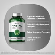 Prostate Supplement For Men | 200 Capsules | Non-GMO, Gluten Free | by Piping Rock