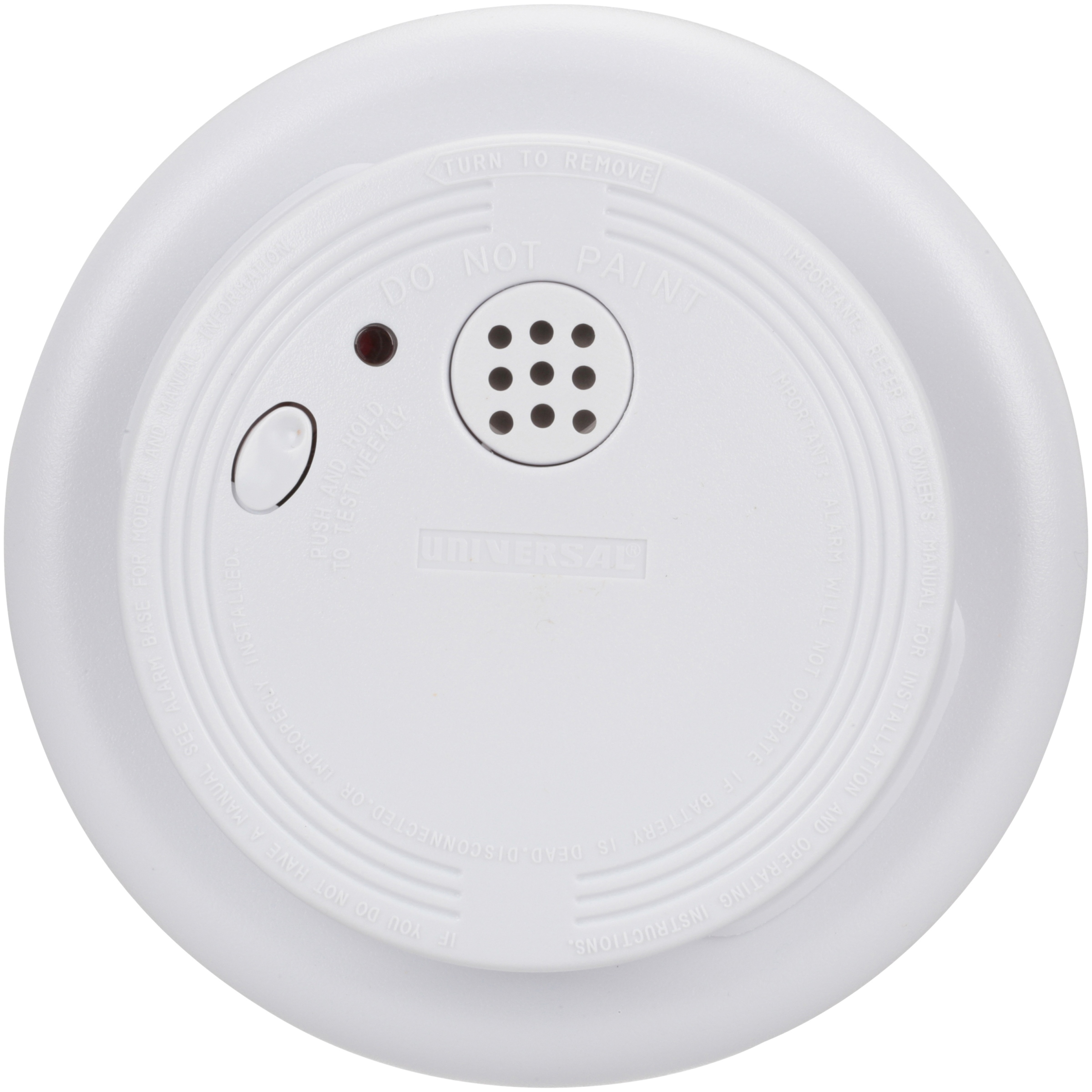 USI SS-901-LR-6P PHOTELECTRIC SMOKE & FIRE ALARM DC 9 VOLT - image 3 of 6