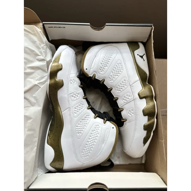 Ni - ke Ni - ke Air Jordan 9 Retro ‘Statue’ 302370-109 Mens Size 14 SAMPLE PAIR
