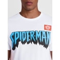 thumbnail image 4 of Marvel's Spider-Man Men's and Big Men's Front Back Graphic Cotton Tee, Sizes S-3XL, 4 of 5