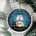 thumbnail image 2 of Our First Christmas Together Ceramic Ornament, Mr & Mrs Cute Ghost Together Christmas Ornament 2025, Together Ceramic Christmas Ornament, 2 of 5