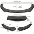 thumbnail image 2 of For Nissan Altima 2008-2020 Carbon Front Bumper Spoiler / Side Skirt /Rear Lips, 2 of 16