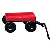 G & F MiniGardenn 10023 Fairy Garden Miniature Little Wagon, Red