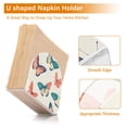 thumbnail image 5 of Yayeee Napkin Holder for Table Kitchen Paper Tissue Organization, Colorful Butterflies, 5 of 8