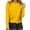 A-Yellow1471, variant on XIAOCHA Soft Casual Tops For Women Long Sleeve Crewneck Pullover Breathable Relaxed Office Home Daily Wear