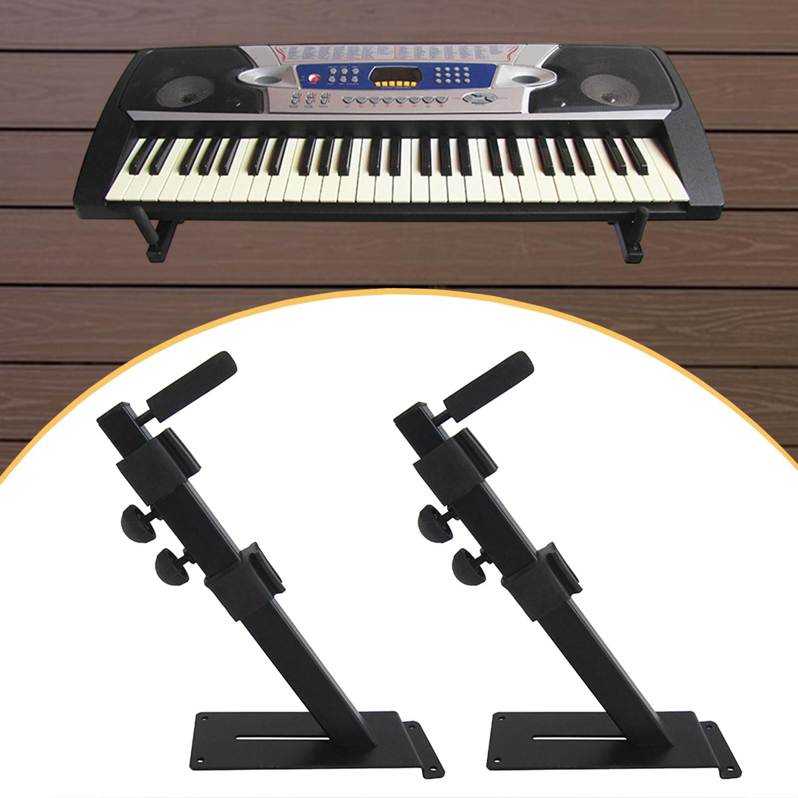 LeeQinersw Electronic Keyboard Stand Storage Organizer Universal Musical Keyboard Mount Style A