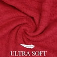 thumbnail image 4 of Juego de toallas de baño CRAFTBERRY Luxury, 100% algodón, 6 piezas, rojo, 4 of 6