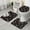 Paw Prints And, variant on Paw Prints and Bones Bathroom Rugs Sets 3 Piece,Toilet Cover Set,Absorbent Non Slip Bathroom Mats Sets with U-Shaped Contour Rug Toilet Rug Set