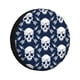 thumbnail image 1 of Balery white arrow Skull Cubiertas para Neumáticos - Protector Resistente para Neumáticos de Camioneta, SUV, Remolque, Camper y RV-16 inch, 1 of 6