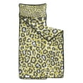 thumbnail image 2 of Yellow Leopard Print Pattern Toddler Nap Mats for Kids Preschool,Sleeping Mat Bag or Kids,Toddler Sleeping Bag,Toddler Nap Mat or Daycare, 2 of 6