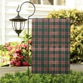 thumbnail image 3 of Green and Red Christmas Plaid Pattern Fall Garden Flags 12.5"x18" Double Side,Small Yard Flags for Outside,Outdoor Fall Decor,Autumn Funny Garden Flag Yard Decoration, 3 of 4