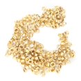 thumbnail image 4 of Simple Binding Metal Retaine, Bright Metal Color Hole Slot Puncher Eyelet, Metal Eyelet, Strong For Paper Work Office, 4 of 5