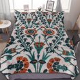 thumbnail image 1 of HAHDAXIA Pattern Bedding Solid Comforter Set for All Seasons 3 Pieces(1 Comforter+2 Pillowcases) Soft Microfiber Bedding Set King(102"x90"), 1 of 7
