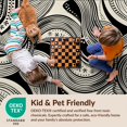thumbnail image 4 of Design&I 4'x6' Ultra Soft Area Rug, Door Contemporary Graphic Sweeping Decorative Asymmetric Curved None Fluffy Washable Non Shedding for Bedroom Living Room Home Office, 4 of 7