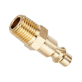 thumbnail image 2 of 14 Pcs Kit de Raccord Rapide en Laiton Type Industriel 1/4 Pouce NPT Raccords Rapides en Laiton Massif, 2 of 5