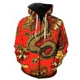 thumbnail image 1 of Sudadera con cremallera y diseño de dragón chino para hombre, informal, gran oferta 2024, sudaderas de hip hop de gran tamaño, divertidas, de manga larga, con estampado 3D, primavera y otoño., 1 of 6