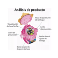 thumbnail image 4 of Reloj 3d Electrónico Niña Malubero  Azul Rosa, 4 of 5
