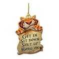thumbnail image 1 of Home Essentials Double-sided Car Dog Pendant Car Key Backpack Accessories Pendant, 1 of 2
