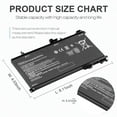 thumbnail image 4 of TE03XL Battery for HP Pavilion 15-bc Omen 15-AX Series 849910-850 849570-541 USA, 4 of 6