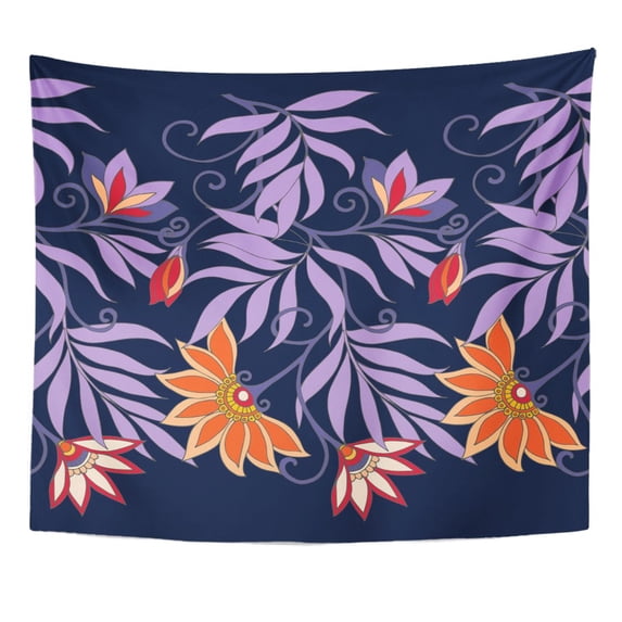 ZEALGNED Morris Middle Ages Floral Vintage Pattern William Abstract Antique Wall Art Hanging Tapestry Home Decor for Living Room Bedroom Dorm 51x60 inch