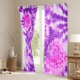 thumbnail image 3 of Manfei Gradient Tie Dye Curtains Pack of 2 (42x84 Each) for Female Men Adults,Watercolor Artwork Curtains Blackout,Abstract Ombre Bedroom Curtains,Ultra Soft Home Decor, 3 of 6