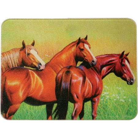 

LANTRO JS Horses Cutting Board/Hot Pad