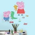 thumbnail image 3 of Peppa Pig and George Playtime Giant Wall Decals, 3 of 7