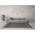 thumbnail image 3 of Ahgly Company Indoor Rectangle Abstract Gray Modern Area Rugs, 8' x 10', 3 of 4