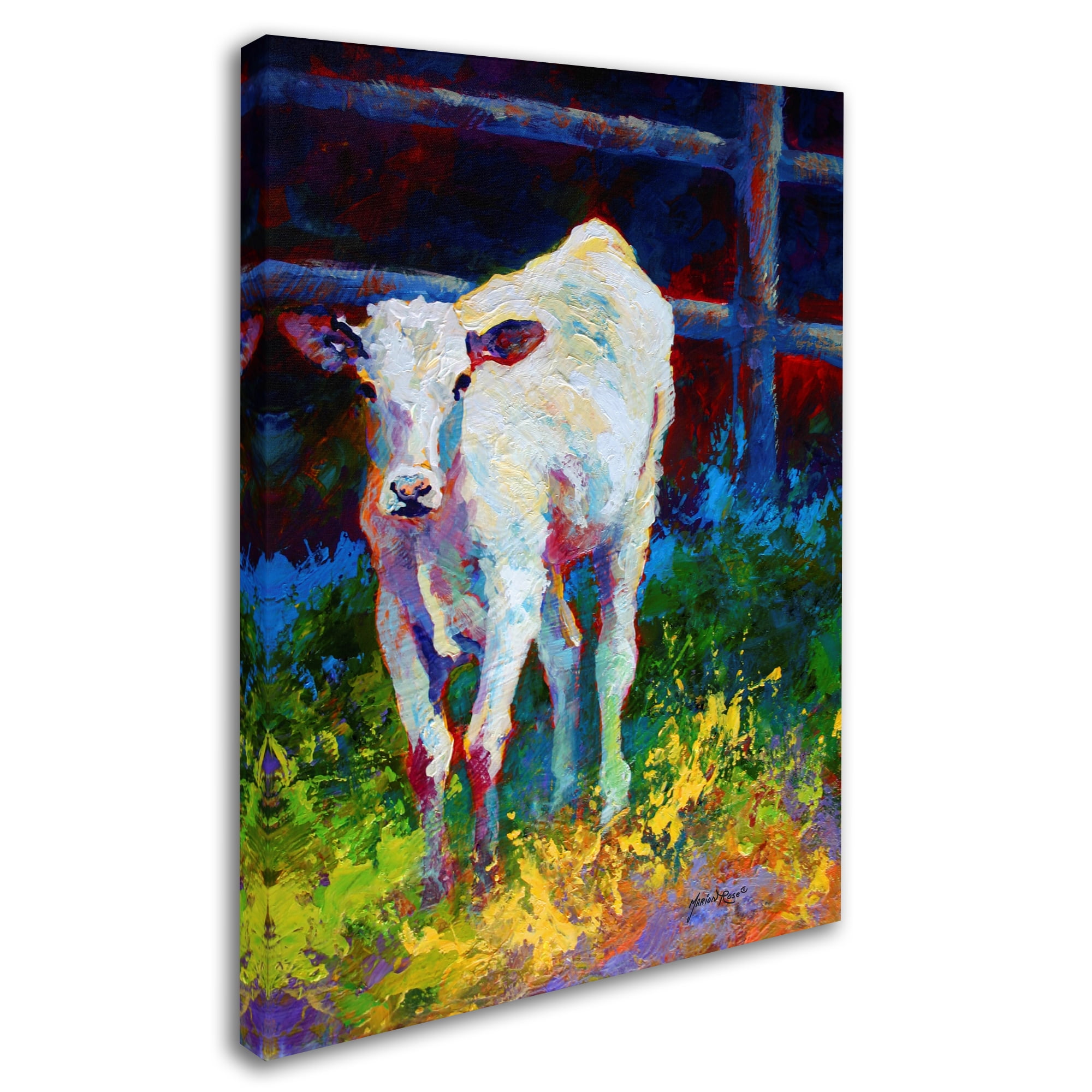 Trademark Fine Art 'Like My Daddy' Canvas Art by Marion Rose
