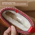 thumbnail image 2 of Cyiecw Womens Slippers,Platform Slippers,Fur Fleece Lined Slippers,House Slippers for Woman,Indoor and Outdoor Anti-Slip Boot for Cold Winters, 2 of 7
