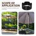 thumbnail image 3 of 1Pack Patio Umbrella Base Black Plastic for Outdoor Adventure and Deck Railing Mount, 3 of 8