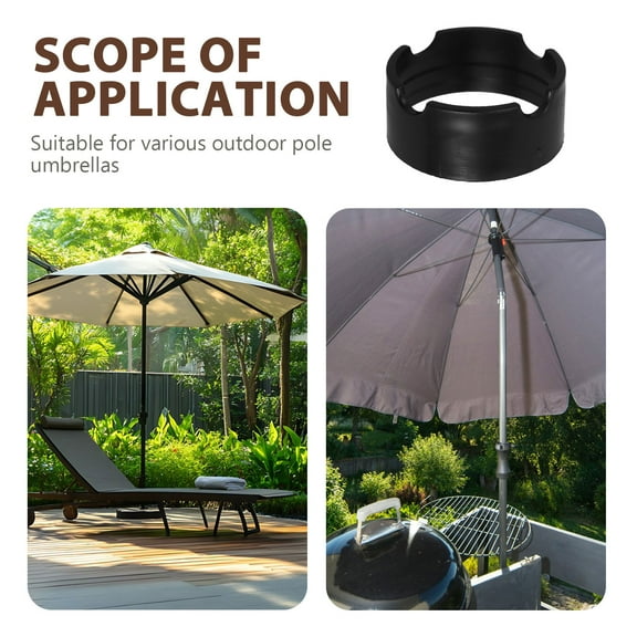 LULULION Patio Umbrella Base Table Umbrella Base Black 1Pcs For Outdoor Use